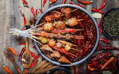重慶正宗串串香底料的別樣吃法，真的太爽了！